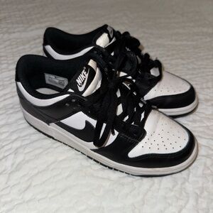 Nike Dunk Low Black and White Panda Trainers